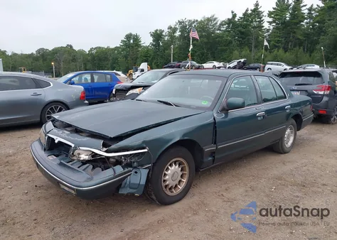1996 Mercury Grand Marquis Ls/Bayshore из США, поврежденный, VIN 2MELM75WXTX682252